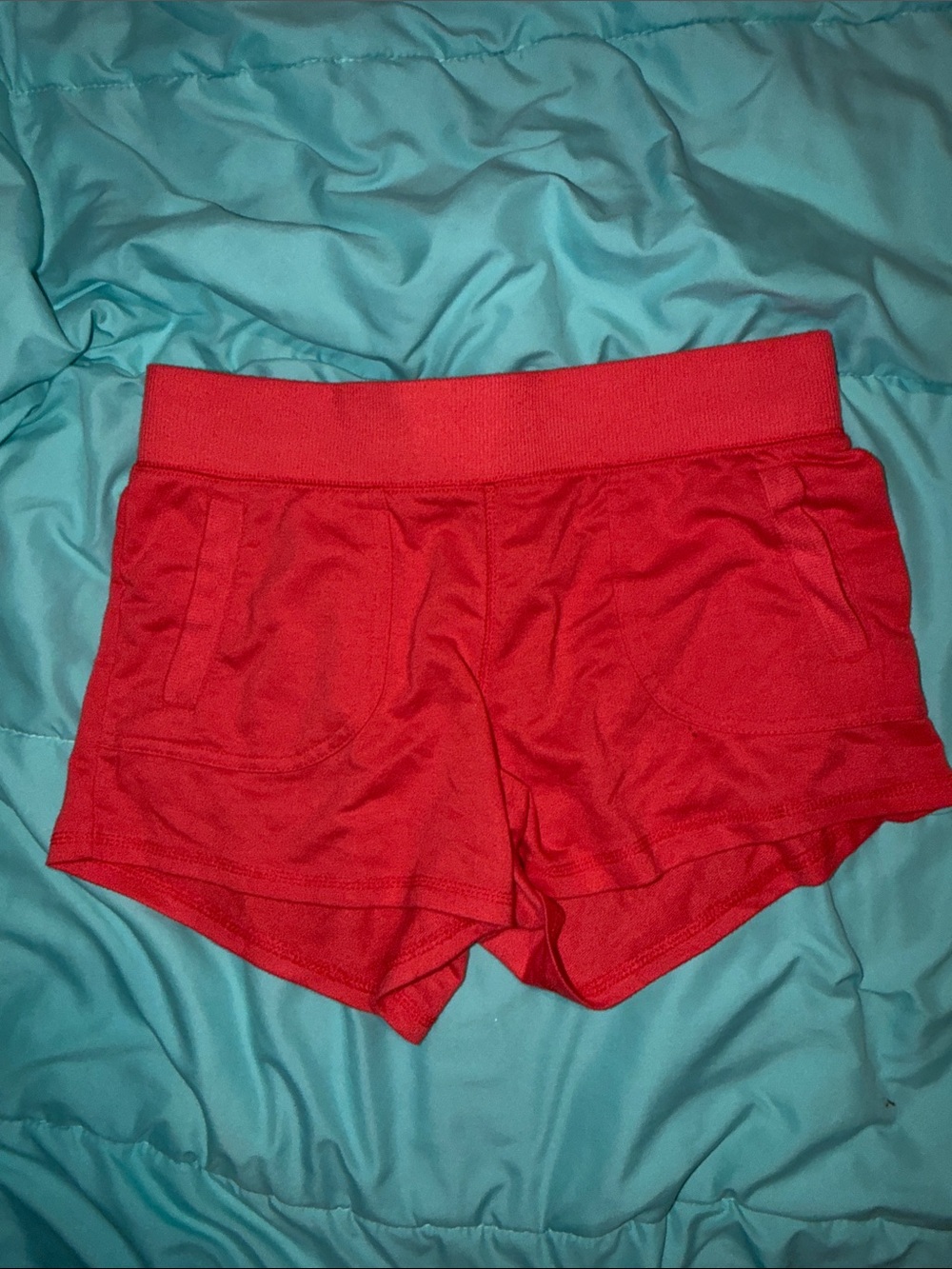Athletic Works Red Women’s Athletic Shorts